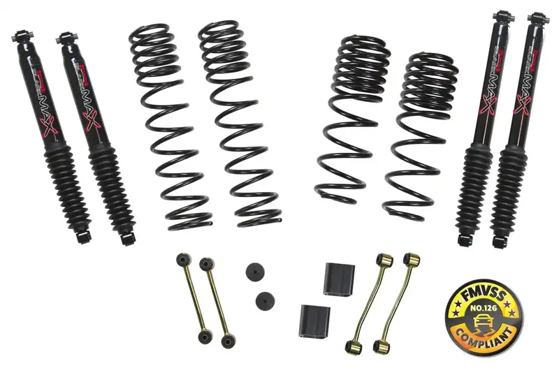 Skyjacker Jl20Bpblt Dual-Rate Long-Travel Lift Kit – 2 To 2.5 Inches For Jeep Wrangler Jl 2-Door 4Wd 1