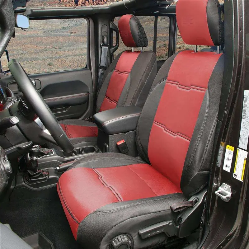 Smittybilt C-Res.2 Cargo Restraint System – Dual-Webbing Black Setup 1