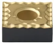 Snmg 431 Indexable Insert – Fmc Grade Tn15 Chipbreaker, Iso Snmg 120404 1