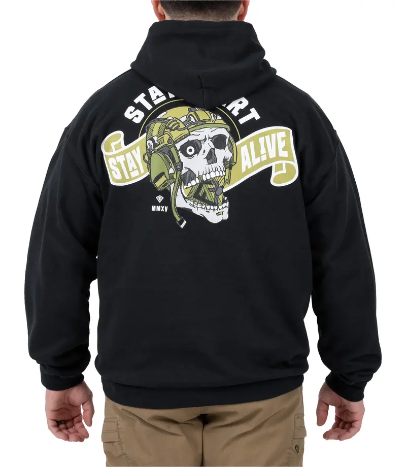 Tactical Awareness Hoodie – 'Stay Alert, Stay Alive' 1