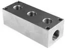 Threaded Manifold: 1× 1/2" Pt + 3× 3/8" Pt (Vb-3-38) 1