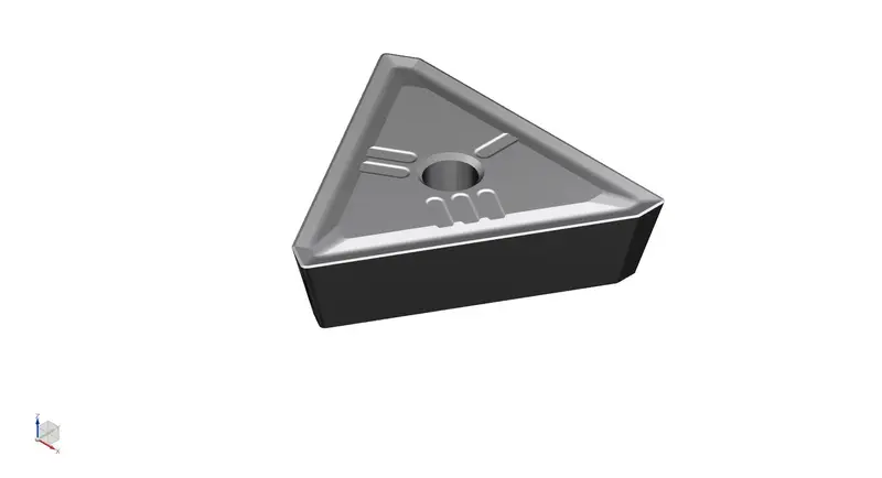 Tpkr 2204 Carbide Turning Insert – Pdtr Geometry, Fm125 Grade For Heavy-Duty Applications 1