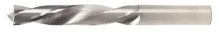 Uncoated 2-Flute Solid Carbide Jobber Drill – Y Diameter, 2-7/8" Flute Length, 4-1/2" Overall Length, 118° Point Angle 1