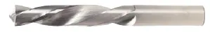 Uncoated Solid Carbide Jobber Drill – 5/32" Diameter, 1-3/8" Flute Length, 2-1/2" Overall Length, 2-Flute, 118° Point 1