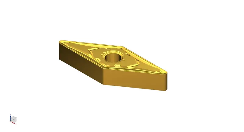 Vnmg 160408 Carbide Insert – Bg Grade Fm2543 With Chip Breaker, Engineered For Vnmg 332 Compatibility 1