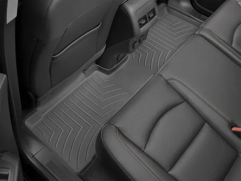 Weathertech Digitalfit Floorliner – Rear, Precision-Cut Black Mat 1