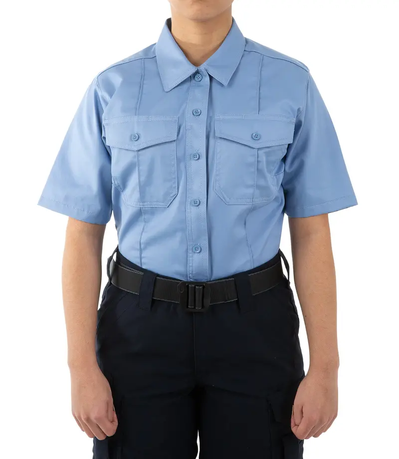 Women'S Cotton Station Short-Sleeve Work Shirt 1