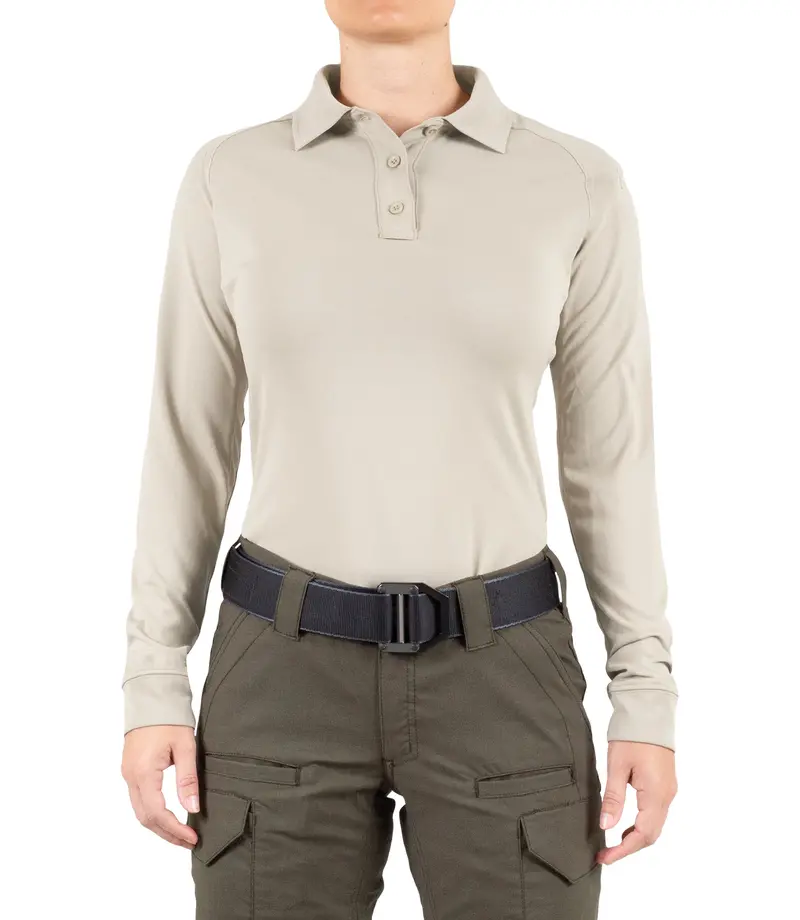 Women'S Performance Long-Sleeve Athletic Polo 1