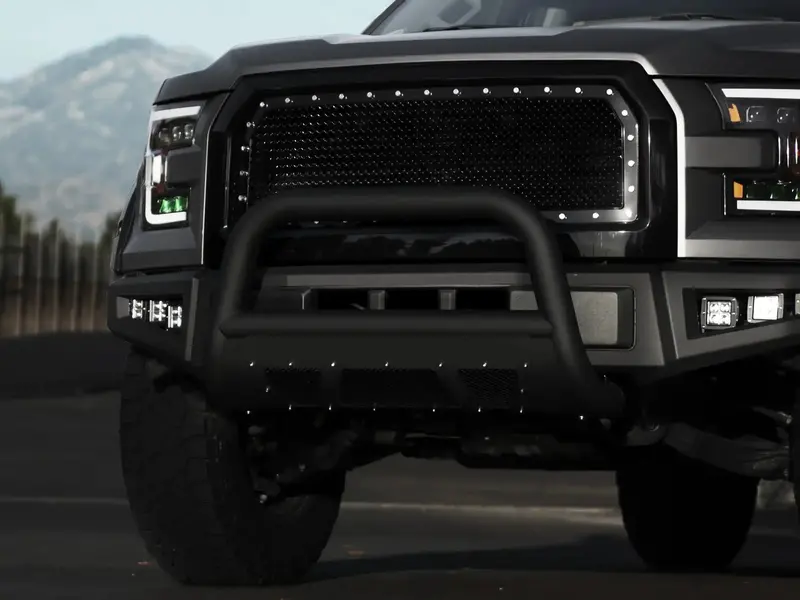 Armordillo Usa Bull Bar For Dodge Durango (2004–2010) – Matte Black Heavy-Duty Front Guard 1