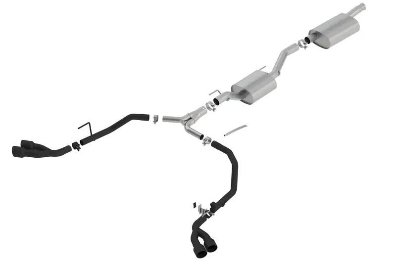 Borla Touring Cat-Back Exhaust System – Stainless Steel Performance Upgrade 1