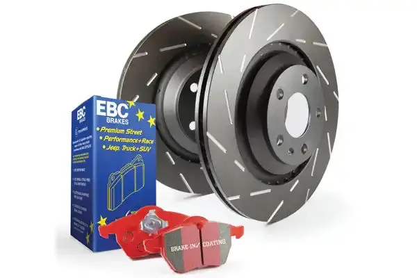 Ebc S4Kf1279 Slotted Brake Rotors With Noise-Reducing Narrow Slot Design 1