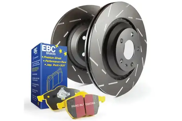 Ebc S9Kf1254 Precision-Slotted Brake Rotors With Aerodynamic Noise Control 1