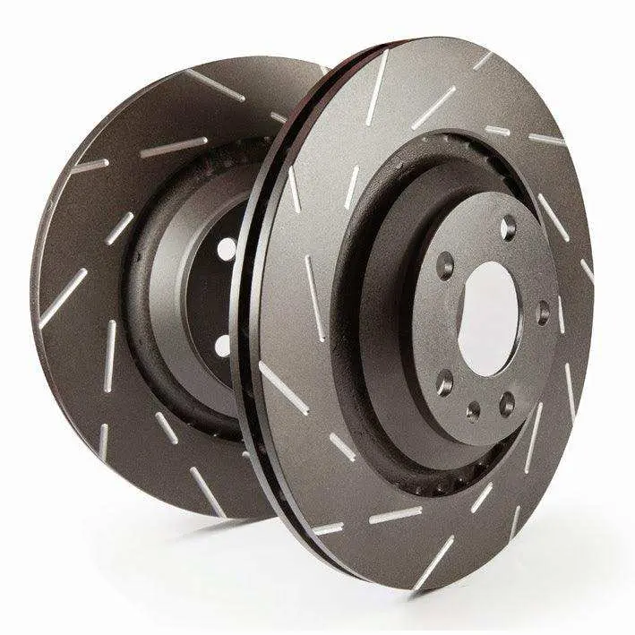 Ebc Slotted Brake Rotors – Noise-Reducing Narrow Slot Design (Model Usr7643) 1