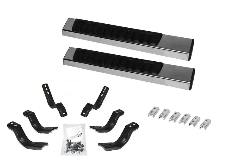 Go Rhino 6862441552Ps Super-Grip Running Board Step Pads – Oem-Style 6-Inch Wide Traction Surface 1