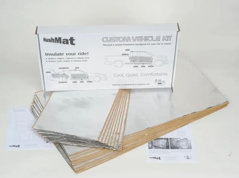 Hushmat Complete Vehicle Sound Deadening Kit – Custom-Cut Insulation (Model 72680) 1