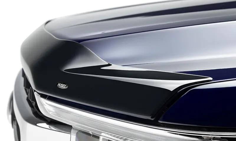 Husky Liners Aeroskin Hood Protector – Smoke-Tinted, Aerodynamic Shield 1