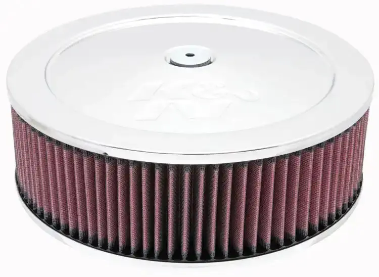 K&N Round Air Filter Assembly – High-Flow Replacement (Model 60-1230) 1