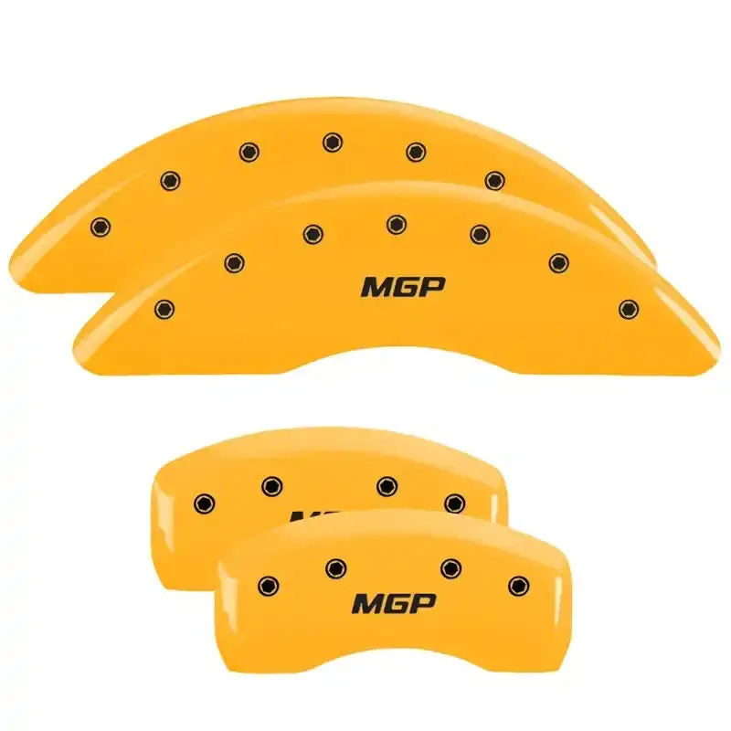 Mgp Engraved Brake Caliper Covers – Yellow Accent Finish For 2006 Toyota Camry 1
