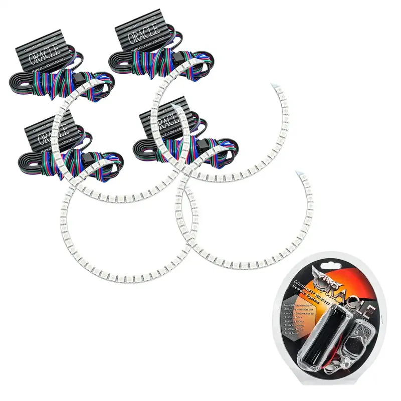 Oracle Colorshift Halo Ring Kit – Rgb Led Lighting With Round Ring Design 1