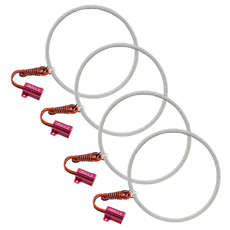 Oracle Lighting 2429-004 Led Halo Ring Emitter Kit For Custom Headlight Upgrades 1