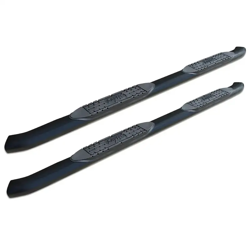 Raptor Series 1504-0292B Oe-Style Curved Oval Step Kit – Black E-Coated Alloy Steel For 2007–2021 Toyota Tundra Crewmax 1