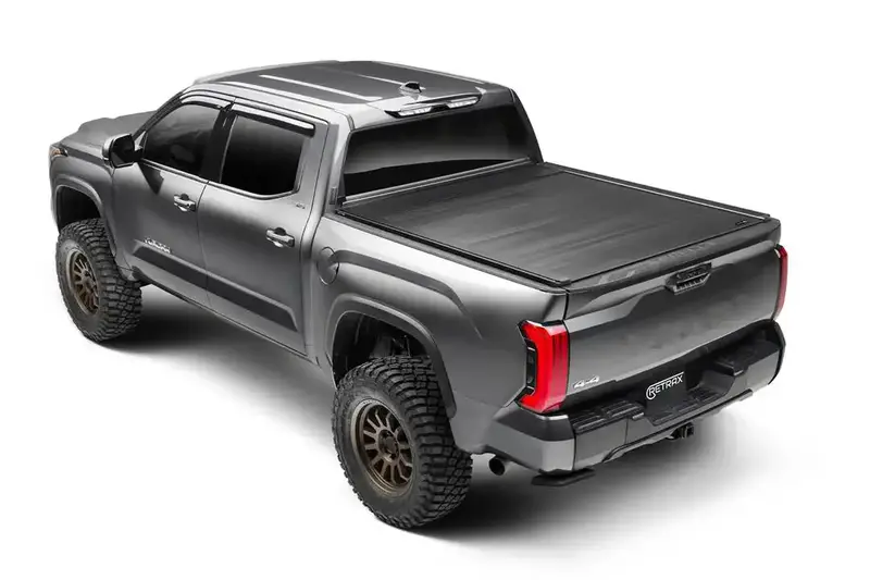 Retrax Eq Power Retractable Tonneau Cover – Matte Black Aluminum, Motorized Operation, Model Eq0831 1