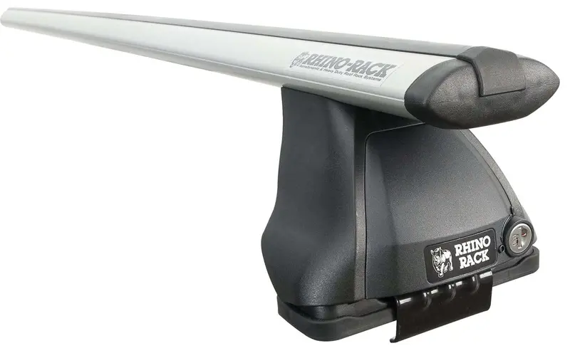 Rhino-Rack Vortex 2500 Silver Roof Rack – Dual Aluminum Crossbars For Vehicles 1