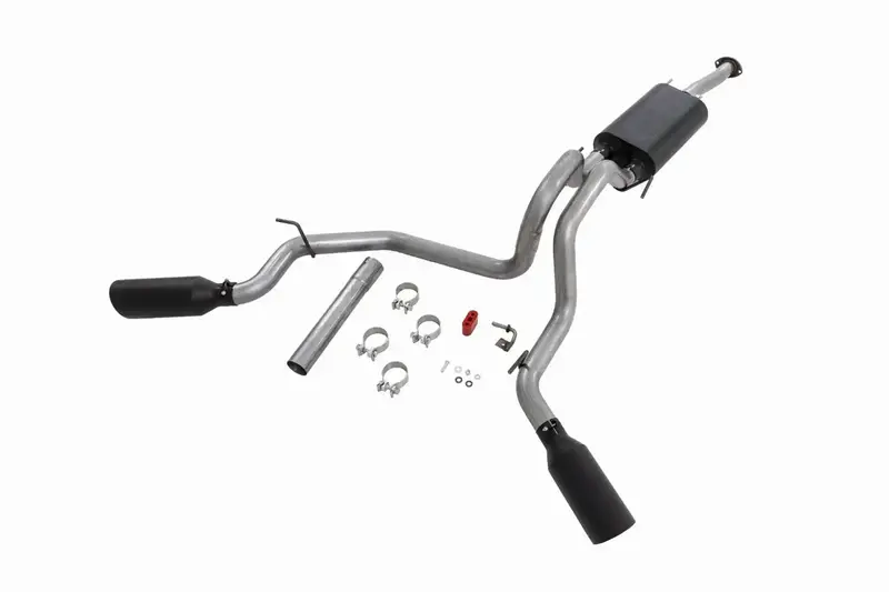 Rough Country Dual Cat-Back Exhaust System – Optimized For 3.5L V6 Engines (Model 96016) 1