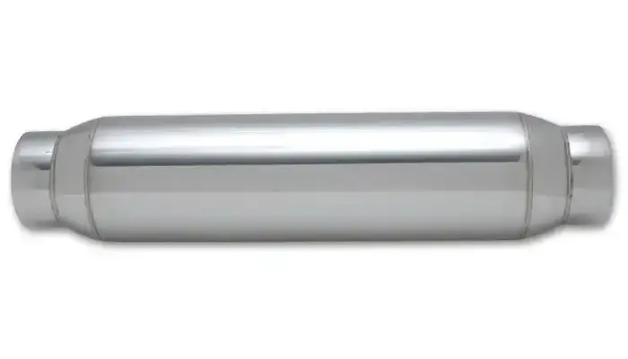 Stainless Steel Resonator – 3.5-Inch Inlet/Outlet Diameter For Exhaust Tuning 1