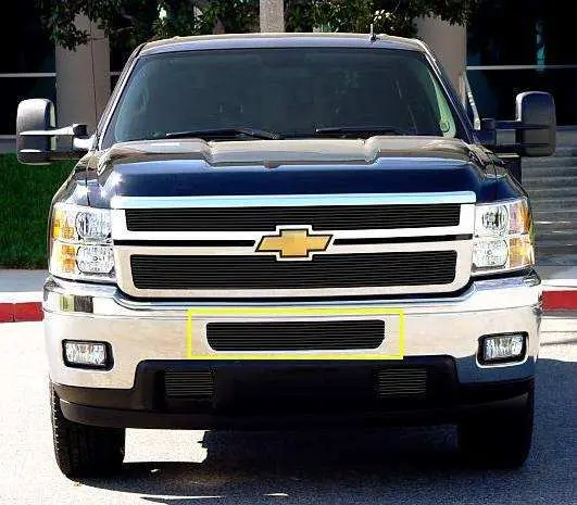 T-Rex Billet Aluminum Black Bumper Grille – Bolt-On Installation, Model 25114B 1