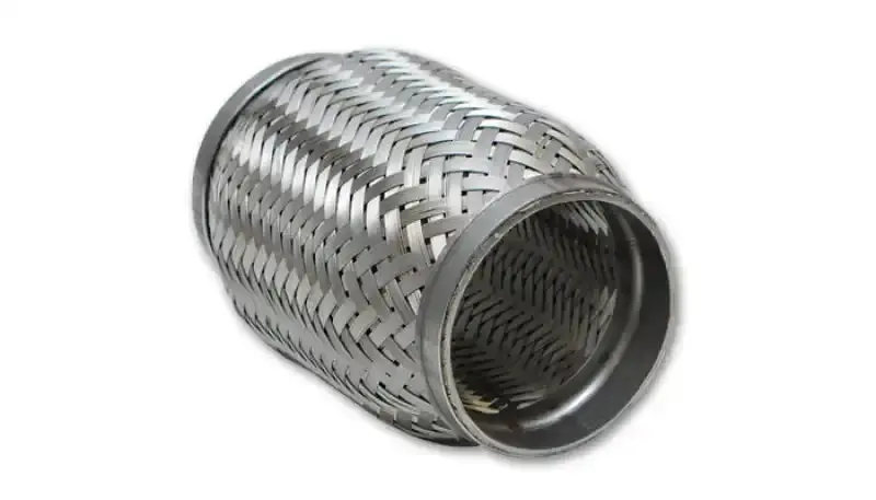Vibrant Performance 3" Ss Flex Coupling – 6" Long With Inner Braid Liner 1