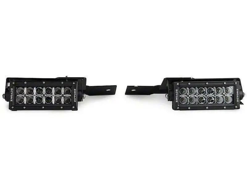 Zroadz Z325651 Front Bumper Led Mount Kit – Six Integrated Light Bar Openings For Off-Road Lighting 1